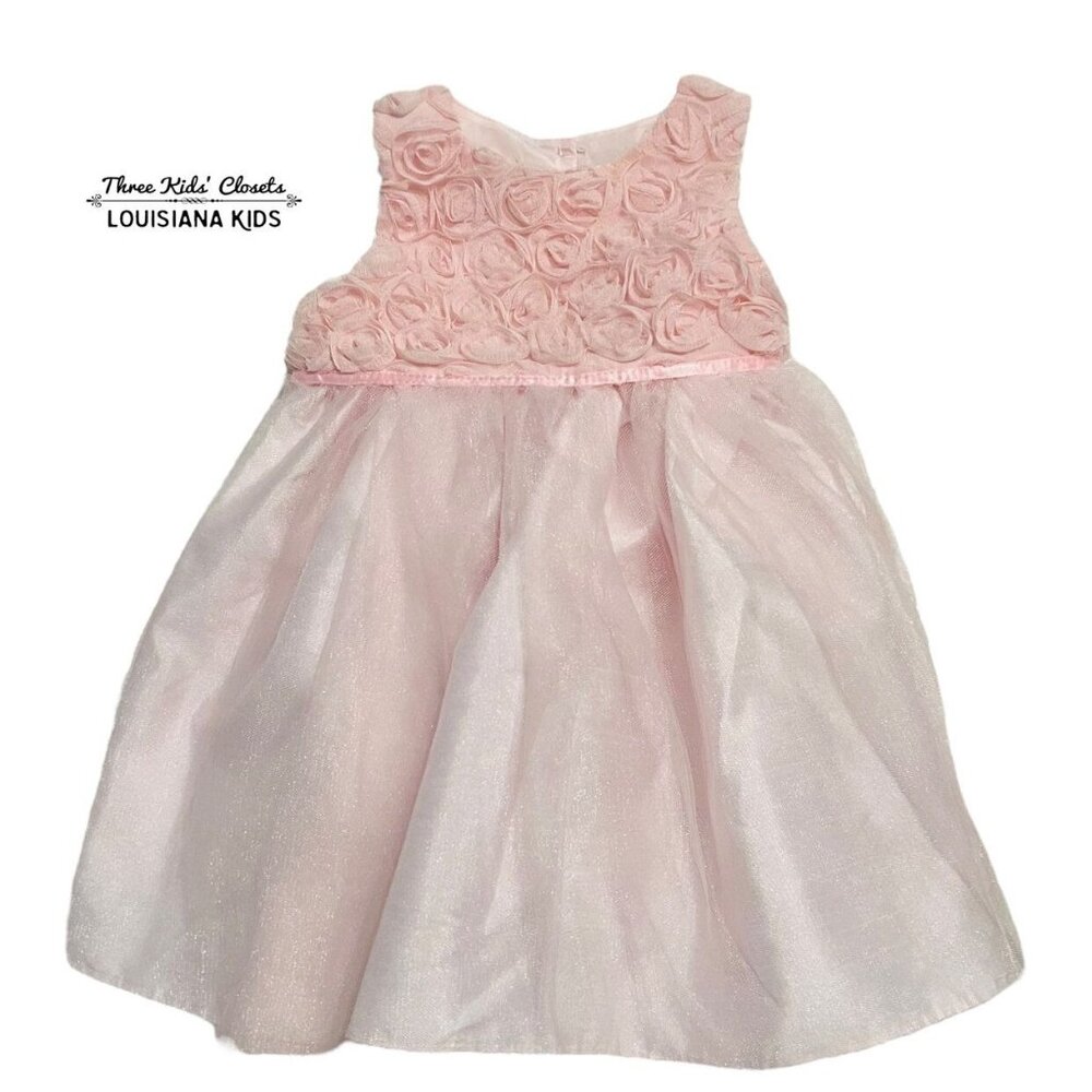 Marmellata 18m Pink Rose Tulle Special Occasion Dress